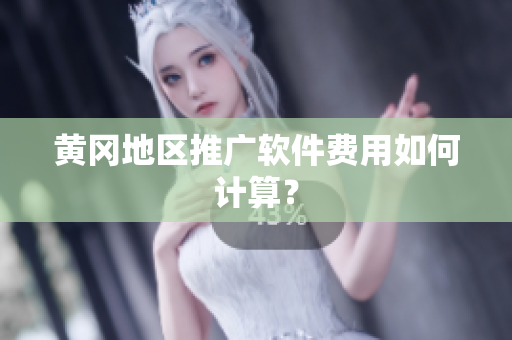 黄冈地区推广软件费用如何计算？