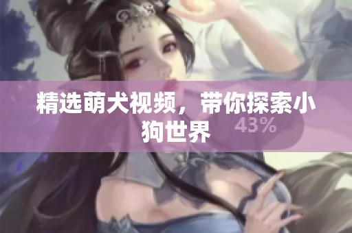 精选萌犬视频，带你探索小狗世界