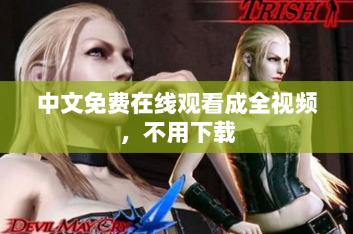 中文免费在线观看成全视频，不用下载