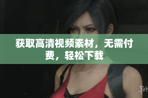 获取高清视频素材，无需付费，轻松下载