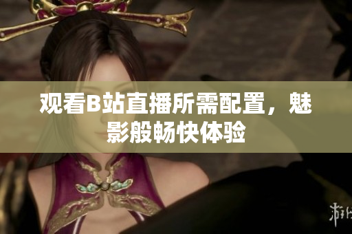 观看B站直播所需配置，魅影般畅快体验