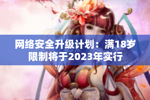 网络安全升级计划：满18岁限制将于2023年实行