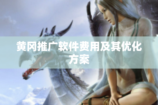 黄冈推广软件费用及其优化方案