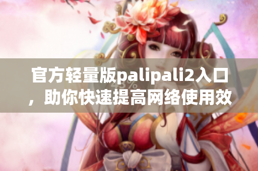 官方轻量版palipali2入口，助你快速提高网络使用效率