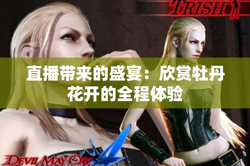 直播带来的盛宴：欣赏牡丹花开的全程体验