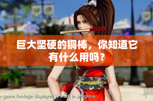 巨大坚硬的铜棒，你知道它有什么用吗？