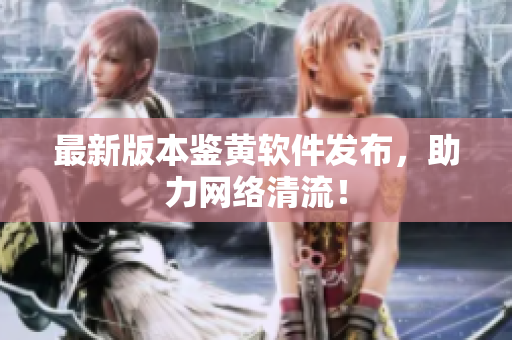 最新版本鉴黄软件发布，助力网络清流！