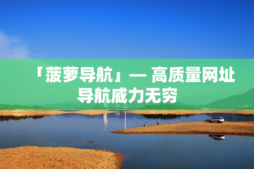 「菠萝导航」— 高质量网址导航威力无穷