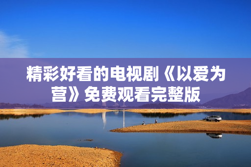 精彩好看的电视剧《以爱为营》免费观看完整版