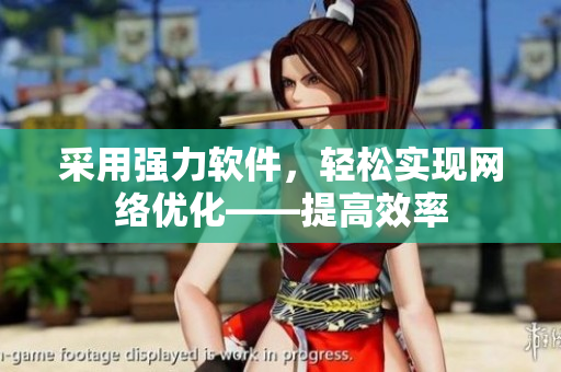 采用强力软件，轻松实现网络优化——提高效率