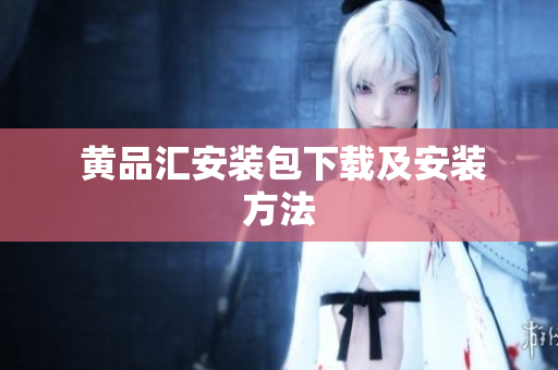  黄品汇安装包下载及安装方法