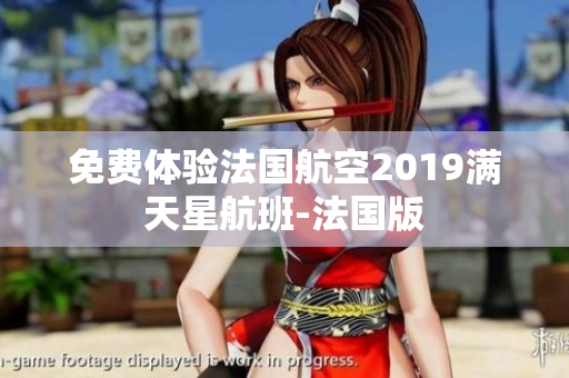 免费体验法国航空2019满天星航班-法国版