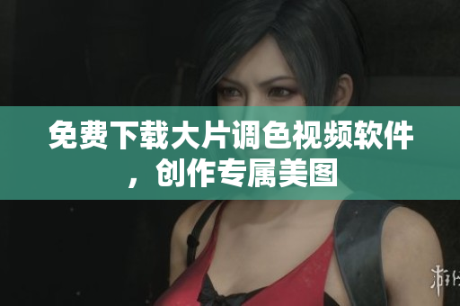 免费下载大片调色视频软件，创作专属美图