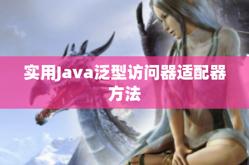 实用Java泛型访问器适配器方法