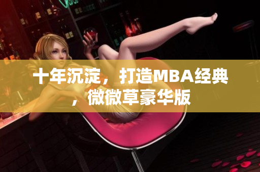 十年沉淀，打造MBA经典，微微草豪华版