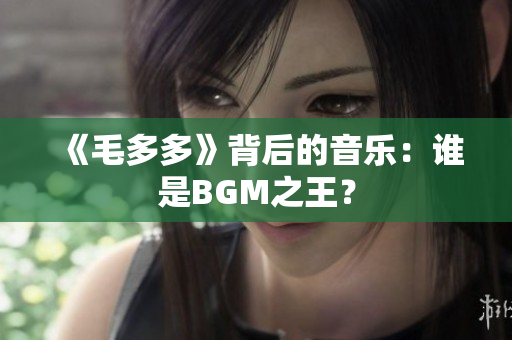 《毛多多》背后的音乐：谁是BGM之王？
