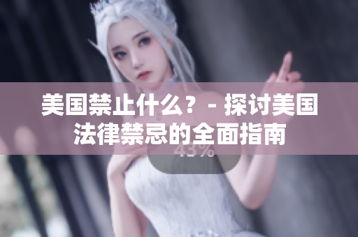 美国禁止什么？- 探讨美国法律禁忌的全面指南