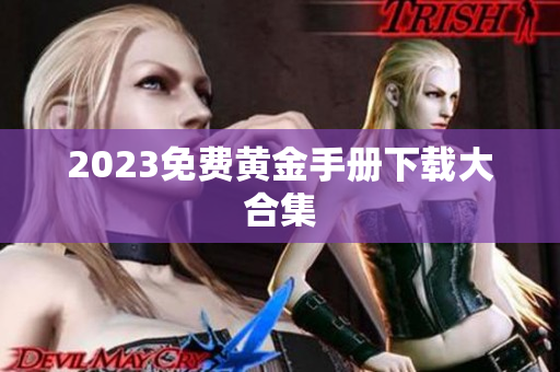 2023免费黄金手册下载大合集