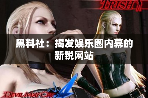 黑料社：揭发娱乐圈内幕的新锐网站