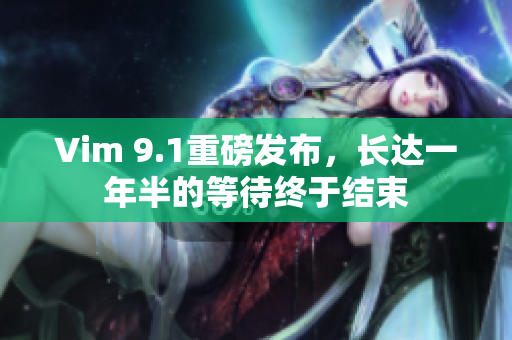 Vim 9.1重磅发布，长达一年半的等待终于结束