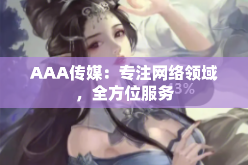 AAA传媒：专注网络领域，全方位服务
