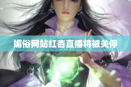 媚俗网站红杏直播将被关停