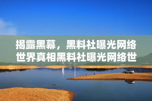揭露黑幕，黑料社曝光网络世界真相黑料社曝光网络世界内幕真相