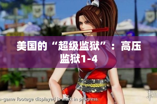 美国的“超级监狱”：高压监狱1-4