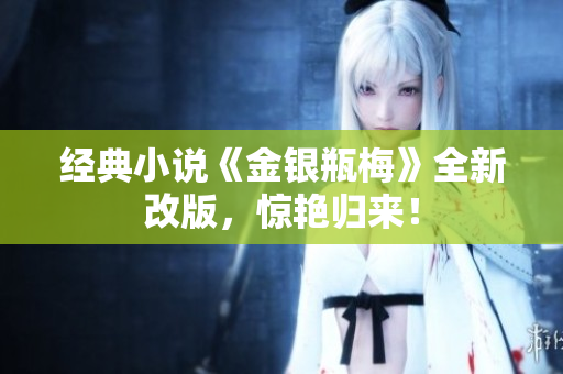 经典小说《金银瓶梅》全新改版，惊艳归来！