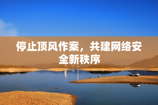 停止顶风作案，共建网络安全新秩序