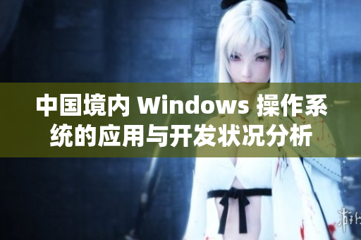 中国境内 Windows 操作系统的应用与开发状况分析