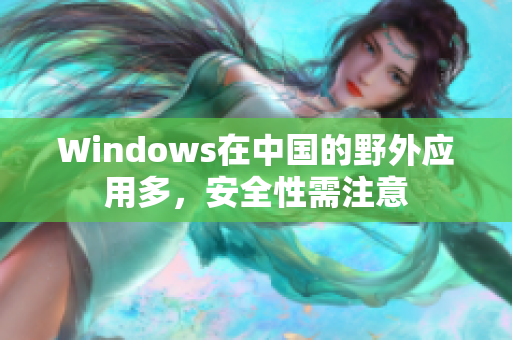 Windows在中国的野外应用多，安全性需注意