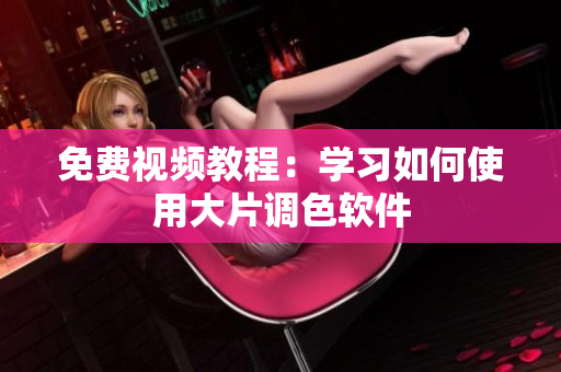免费视频教程：学习如何使用大片调色软件