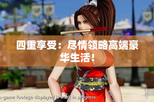 四重享受：尽情领略高端豪华生活！