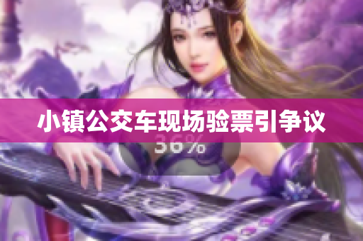小镇公交车现场验票引争议