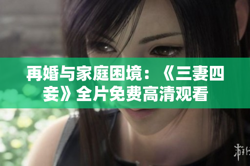 再婚与家庭困境：《三妻四妾》全片免费高清观看