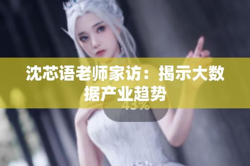 沈芯语老师家访：揭示大数据产业趋势