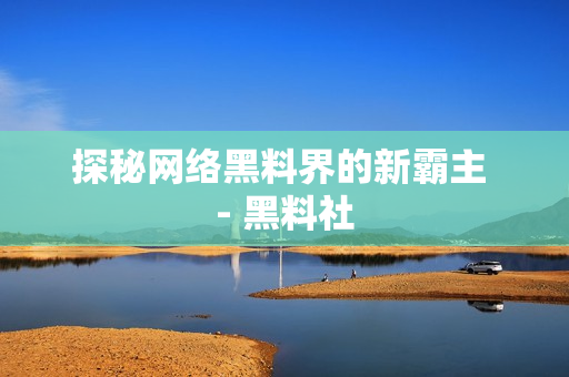 探秘网络黑料界的新霸主 - 黑料社
