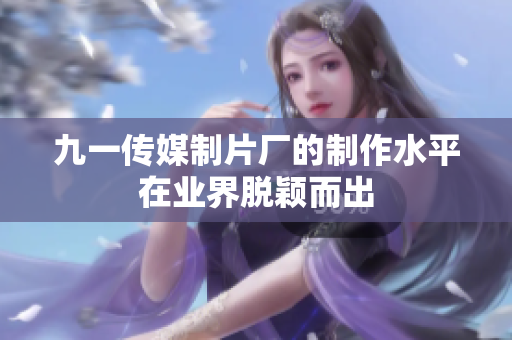 九一传媒制片厂的制作水平在业界脱颖而出