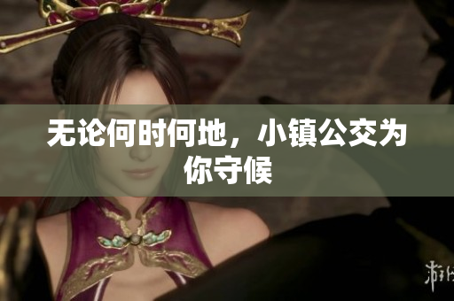 无论何时何地，小镇公交为你守候