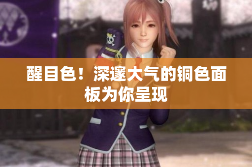 醒目色！深邃大气的铜色面板为你呈现