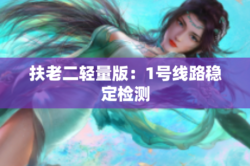 扶老二轻量版：1号线路稳定检测