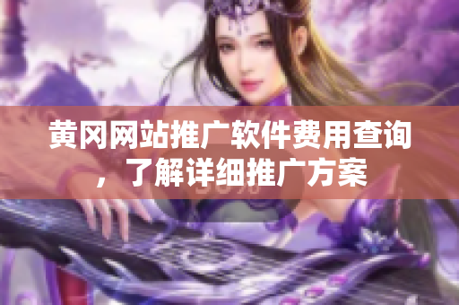 黄冈网站推广软件费用查询，了解详细推广方案