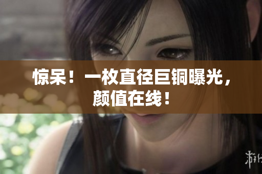 惊呆！一枚直径巨铜曝光，颜值在线！