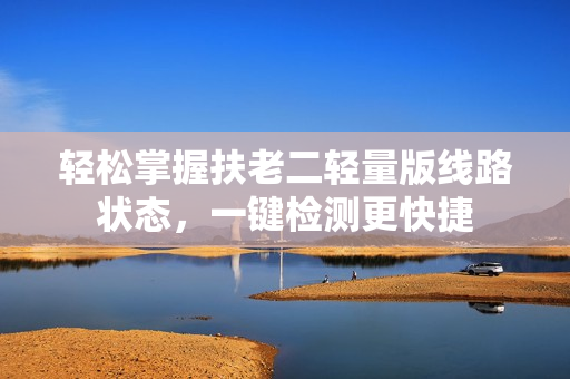 轻松掌握扶老二轻量版线路状态，一键检测更快捷