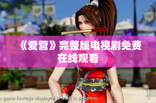 《爱营》完整版电视剧免费在线观看