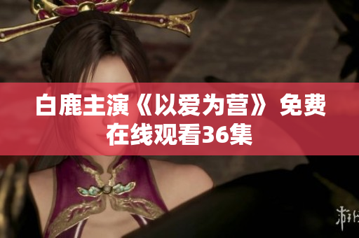 白鹿主演《以爱为营》 免费在线观看36集