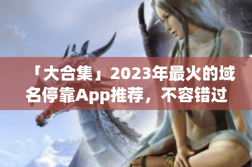 「大合集」2023年最火的域名停靠App推荐，不容错过！