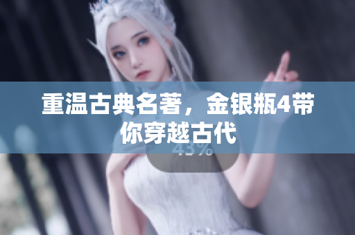 重温古典名著，金银瓶4带你穿越古代