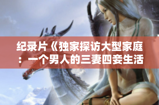 纪录片《独家探访大型家庭：一个男人的三妻四妾生活调查》